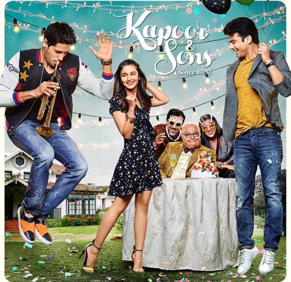 Sad movies- Kapoor And Sons 