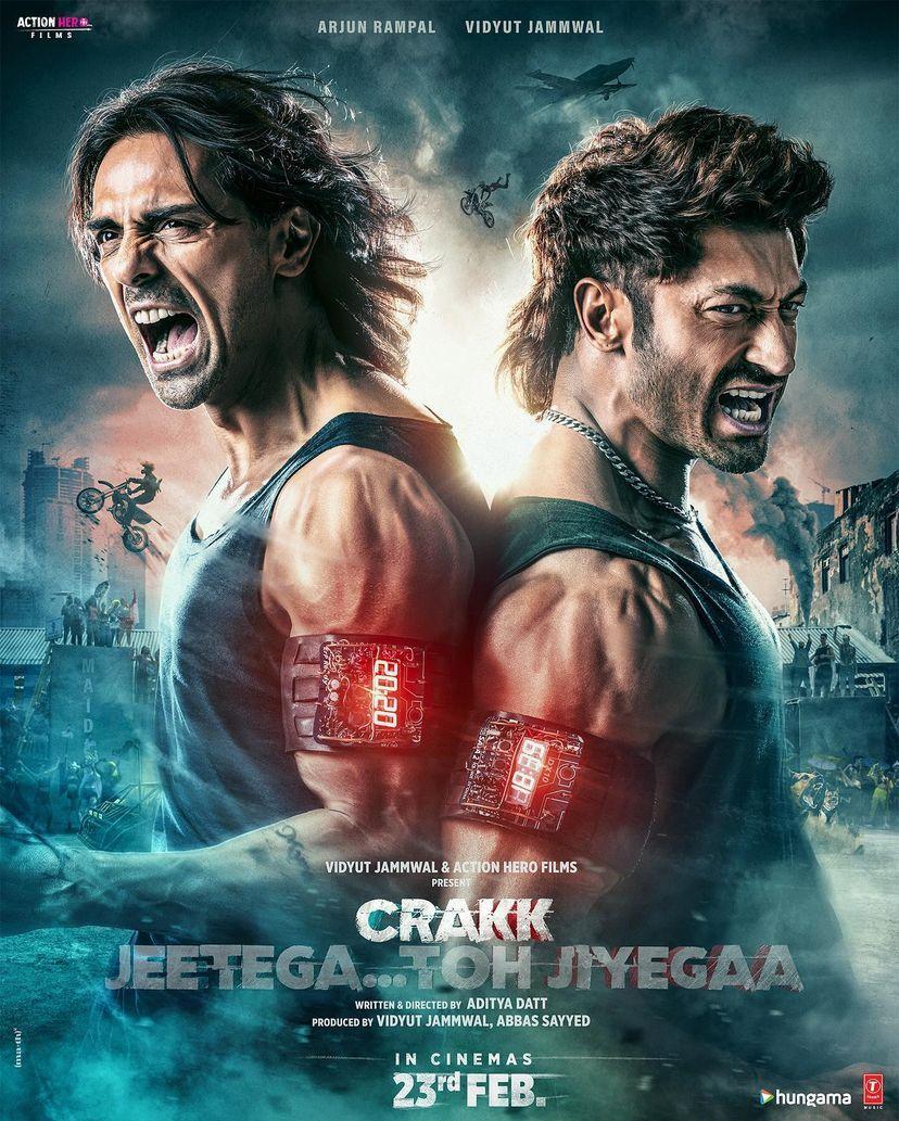 Arjun Rampal Unveils Poster for Film 'Crakk' Catch the high