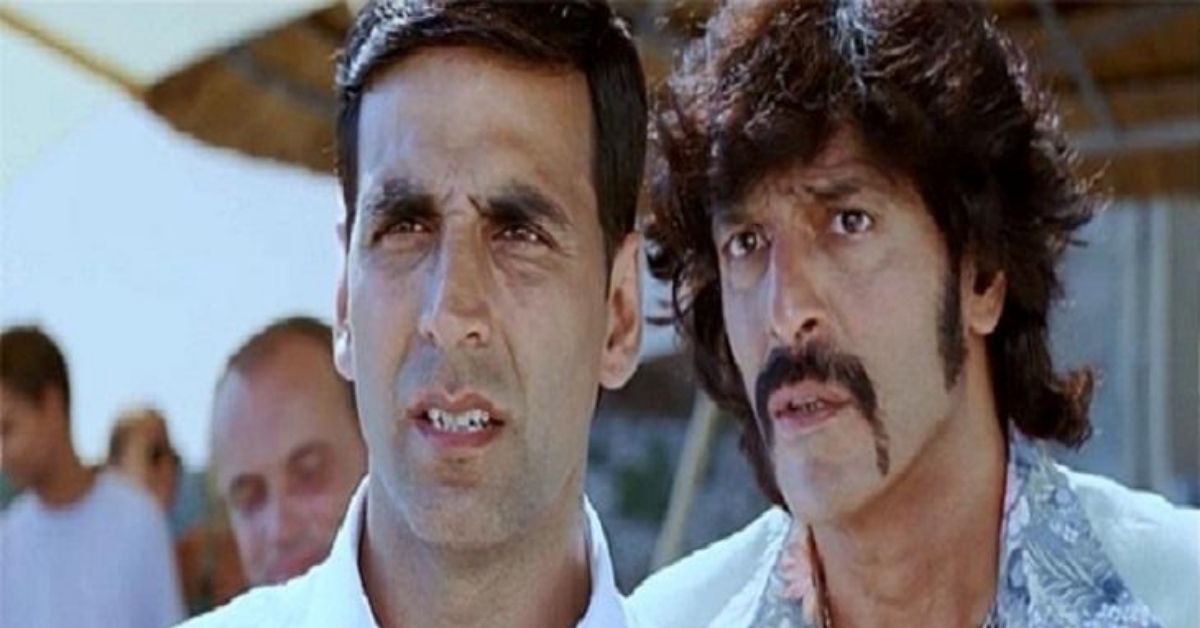 Akshay & Chunky in Housefull