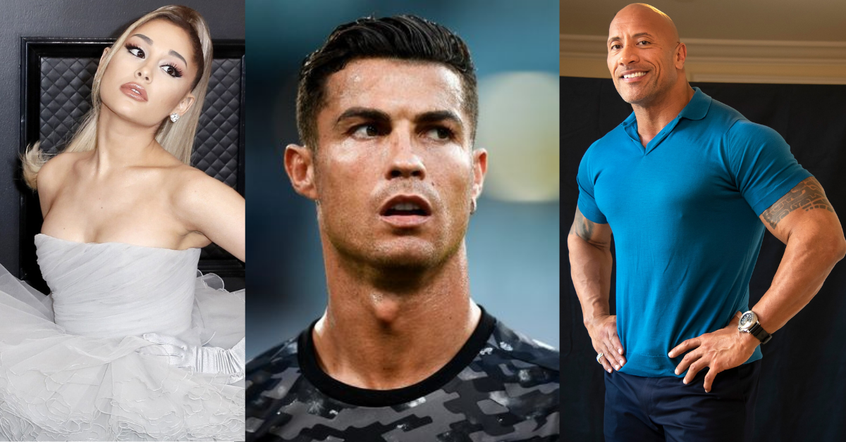 Ariana- Cristiano-Dwayne