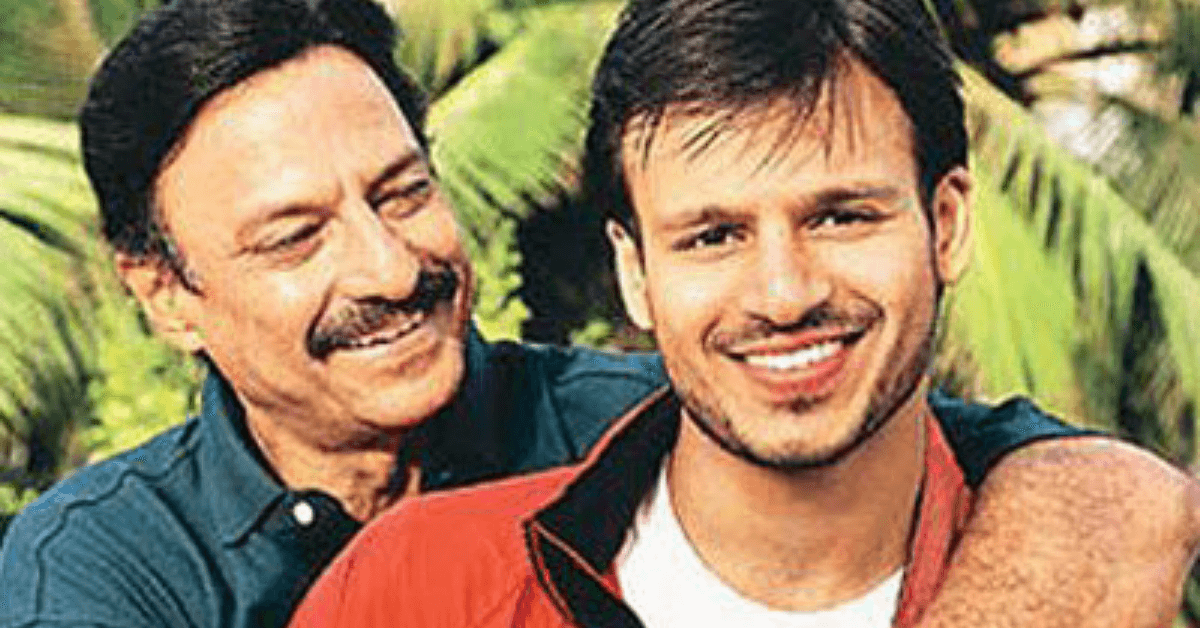 Suresh Oberoi and Vivek oberoi