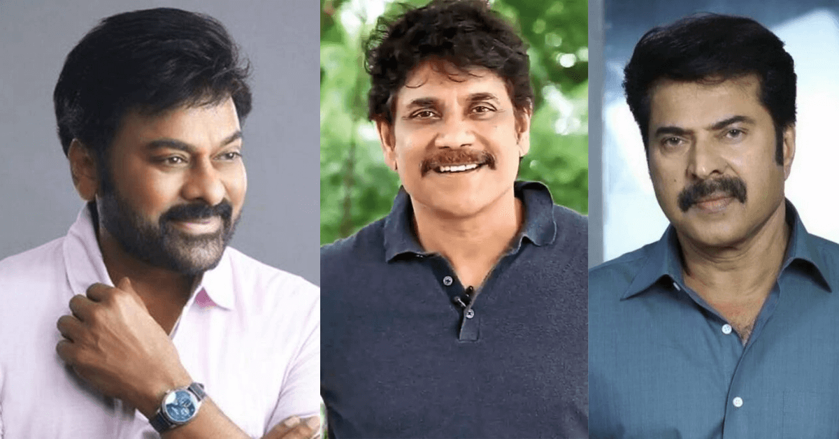 Chiranjeevi-Nagarjuna- Mammootty