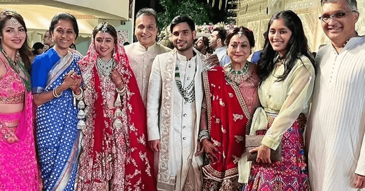 Anil Ambani’s son Anmol Ambani wedding