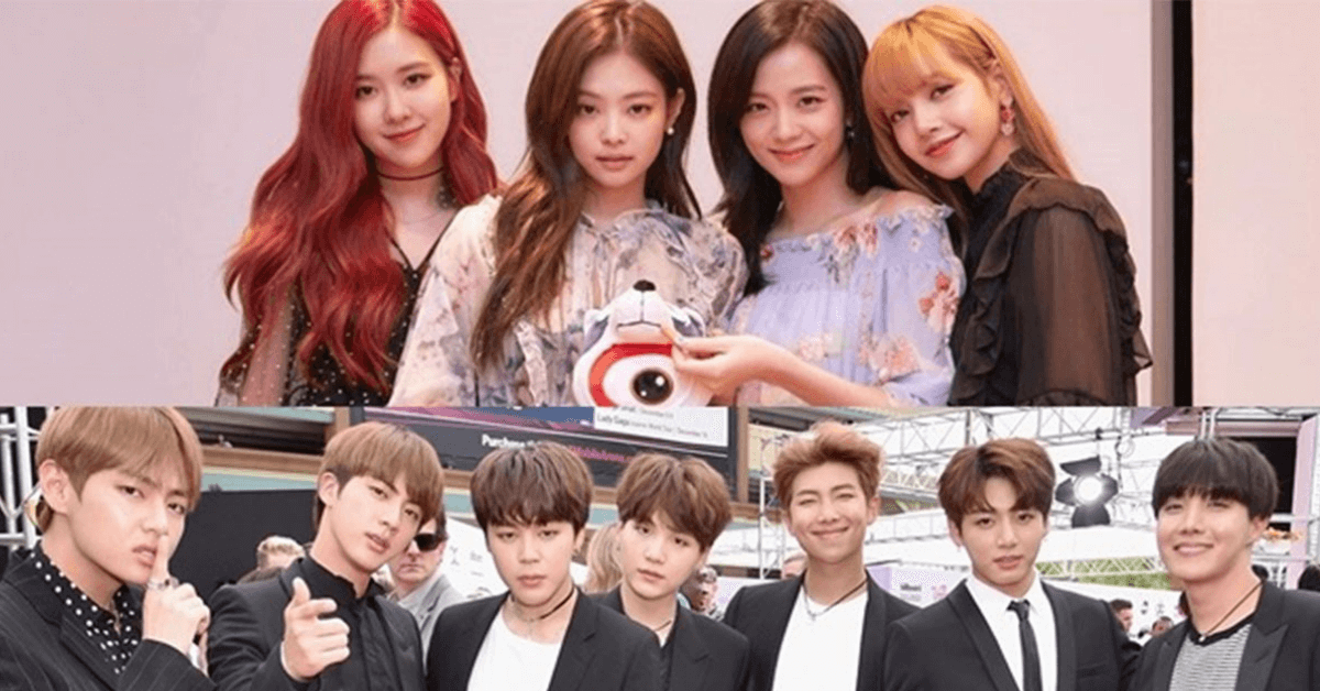 Blackpink and BTS