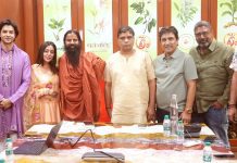 As Krishnavataram Enters 4th Week, Cast Seeks Blessings from Spiritual Leaders in Haridwar and Rishikesh